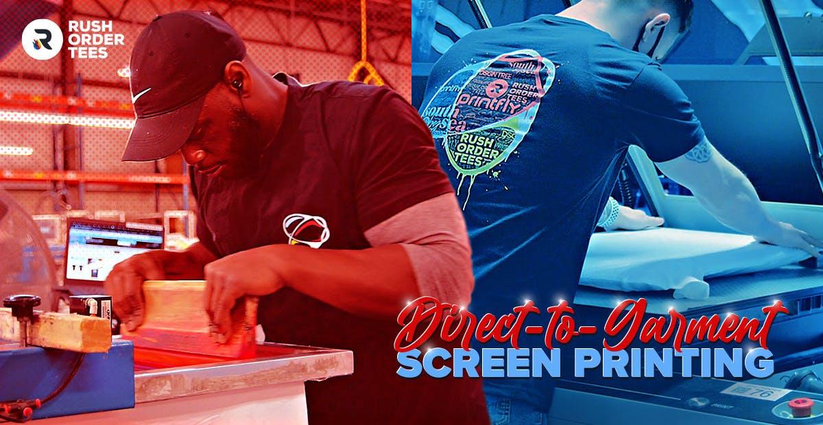 Preview image for DTG vs Screen Printing: What’s the Difference and Which is Better?