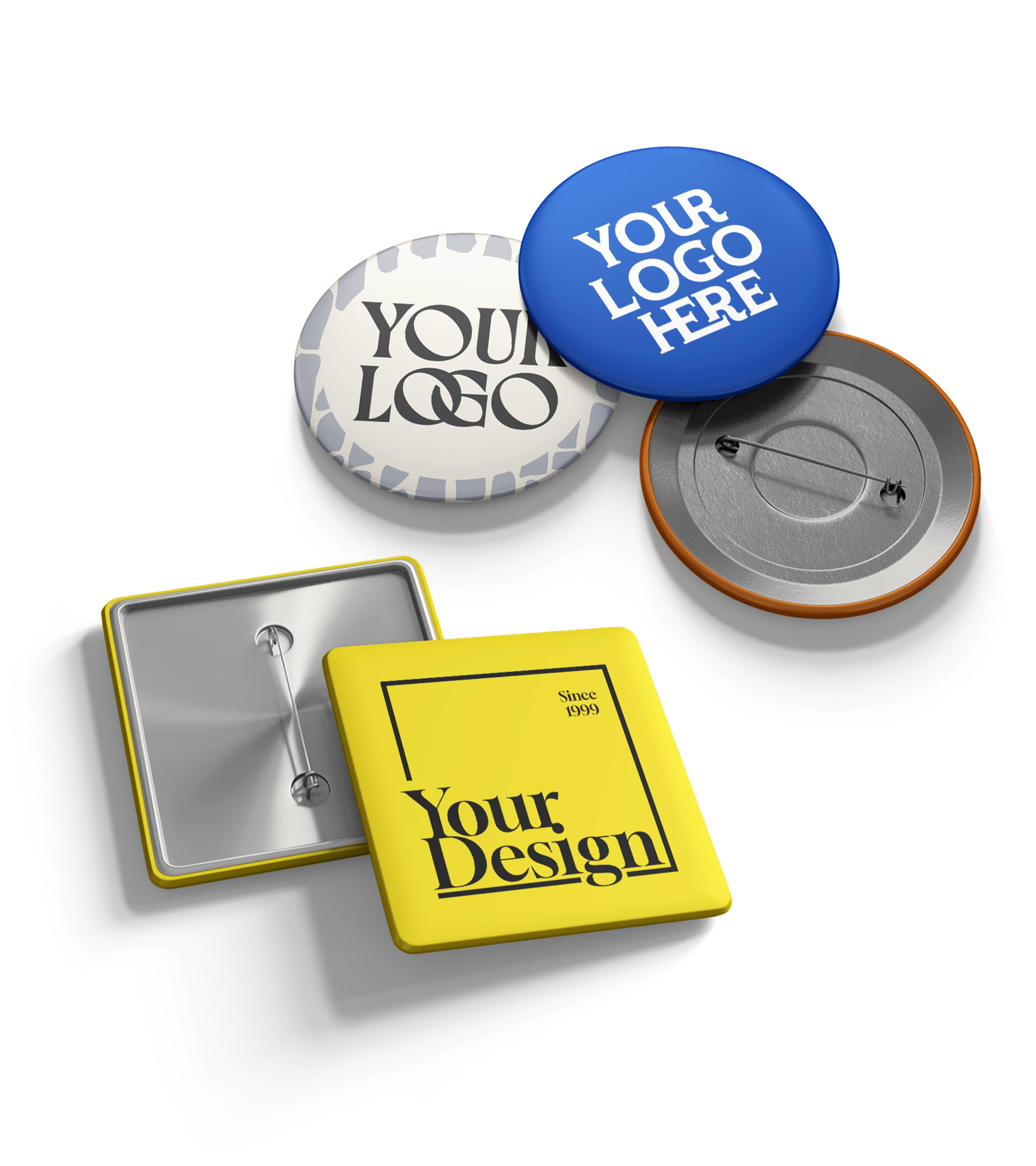 Buttons & Pins