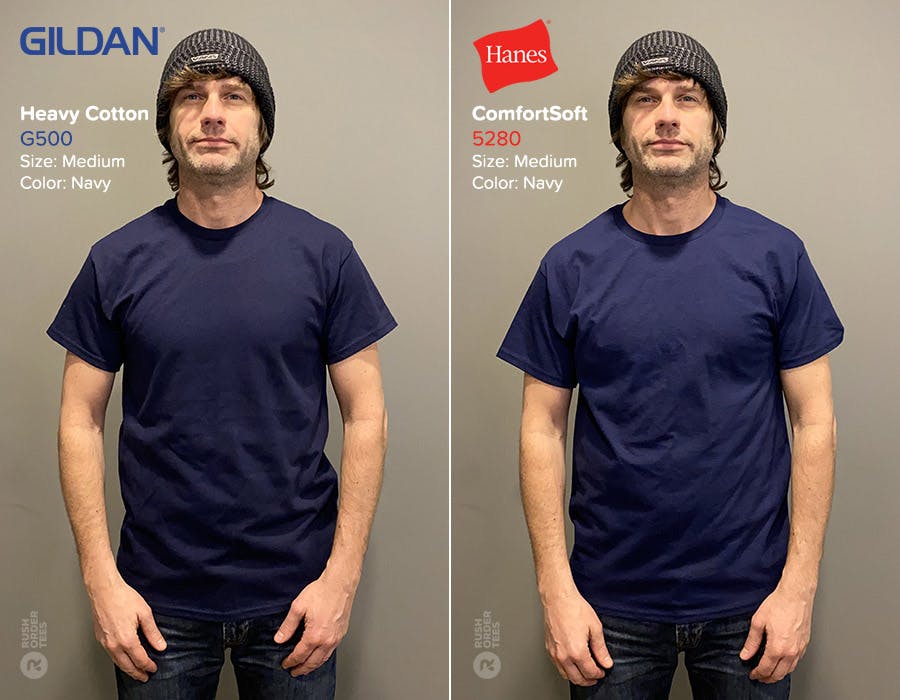 Hanes vs Gildan Comparing Their Top 5 T Shirts