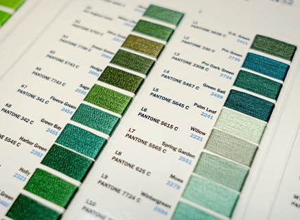 Pantone & Color Matching with Thread