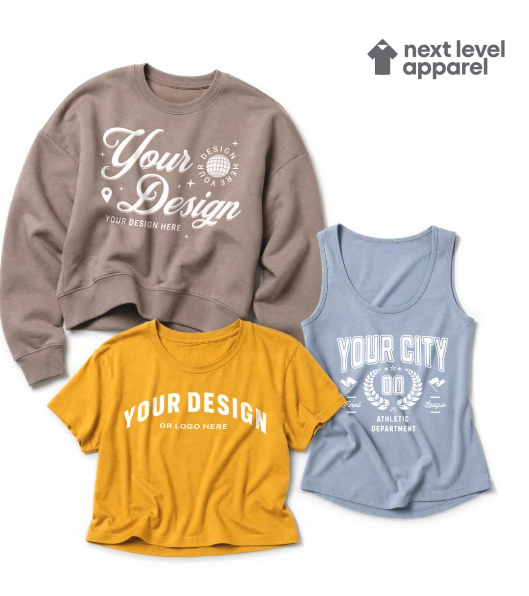 Custom Next Level Apparel | Design Next Level Apparel Online