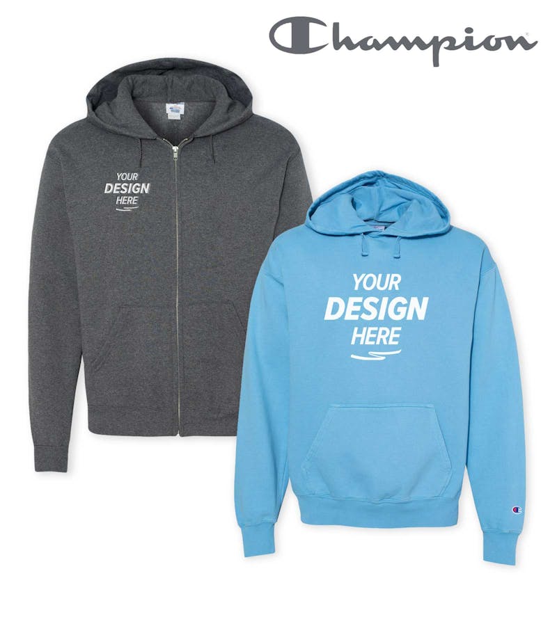 Custom champion hoodies hotsell