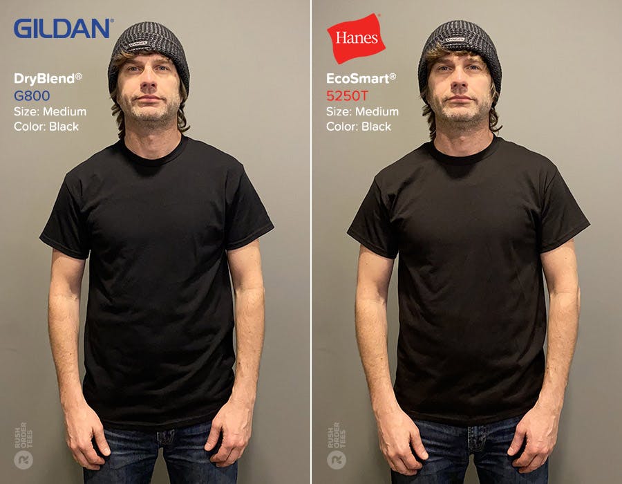 Hanes vs Gildan Comparing Their Top 5 T Shirts