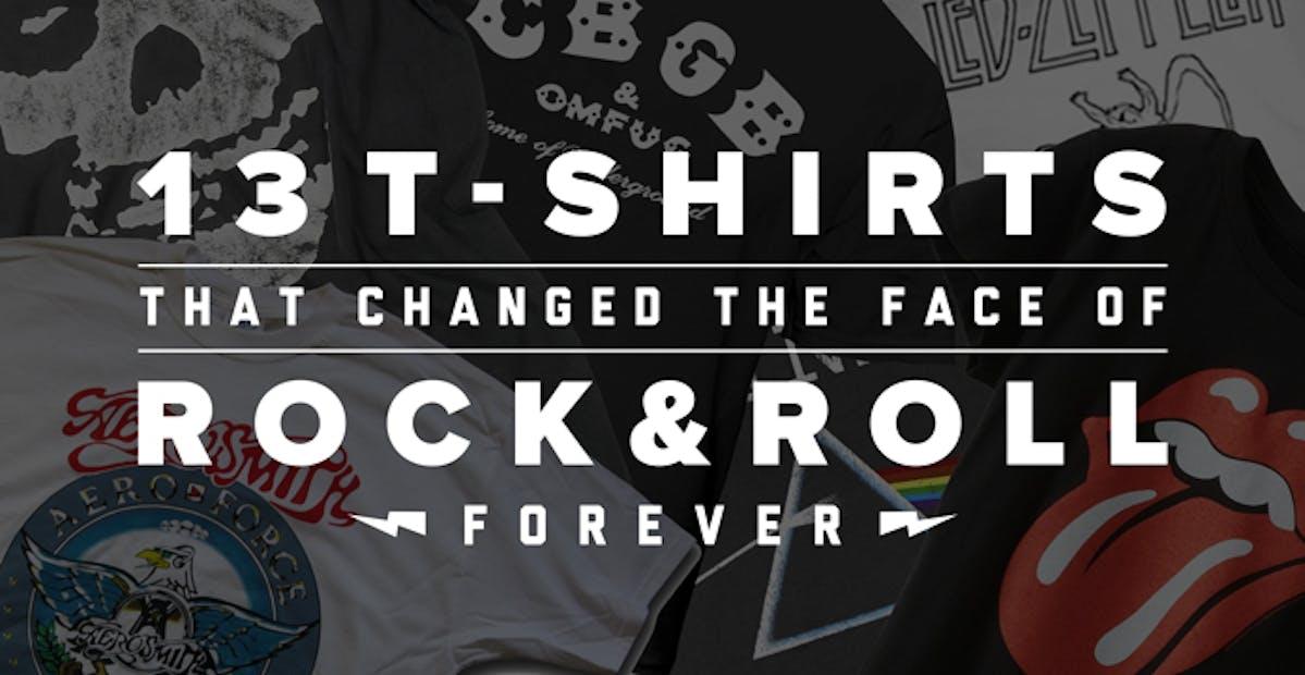 Preview image for 13 T-Shirts that Changed the Face of Rock and Roll Forever