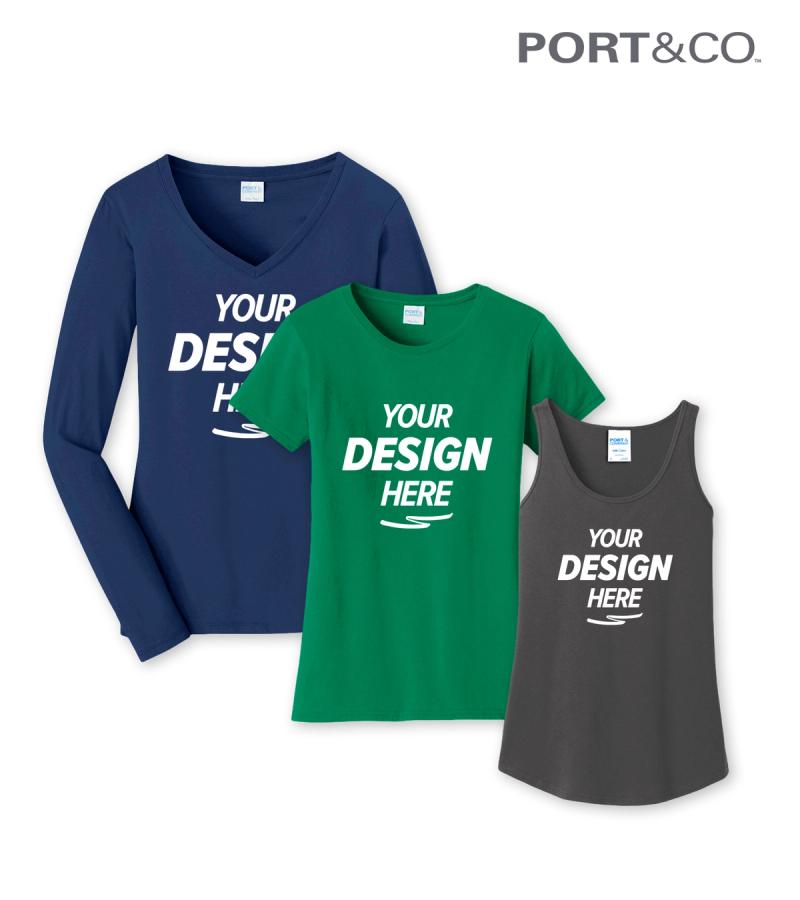 Port & Co Women's Apparel