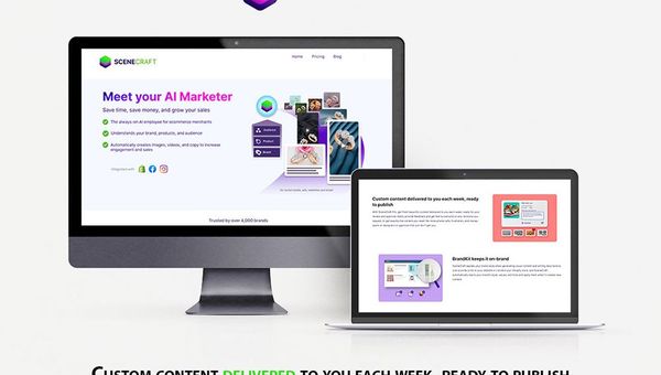 SceneCraft AI — Generate, Refine, and Publish Social Posts at Scale