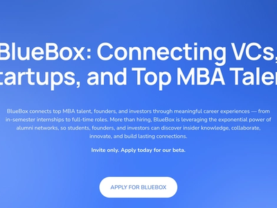 BlueBox — The Alumni-Powered Network for MBAs, Startups & VCs