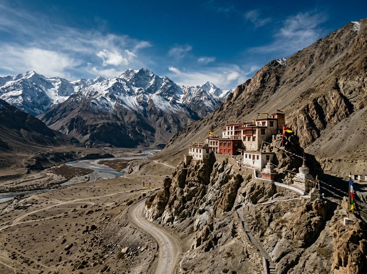 Ladakh-Privatreise mit Indivoya Tours zu Klöstern und Himalaya-Landschaften