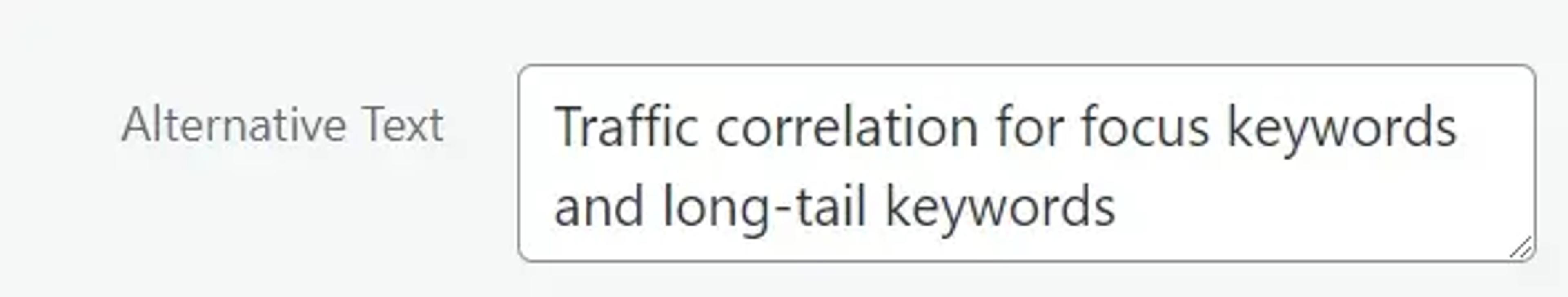 alt text example field wordpress