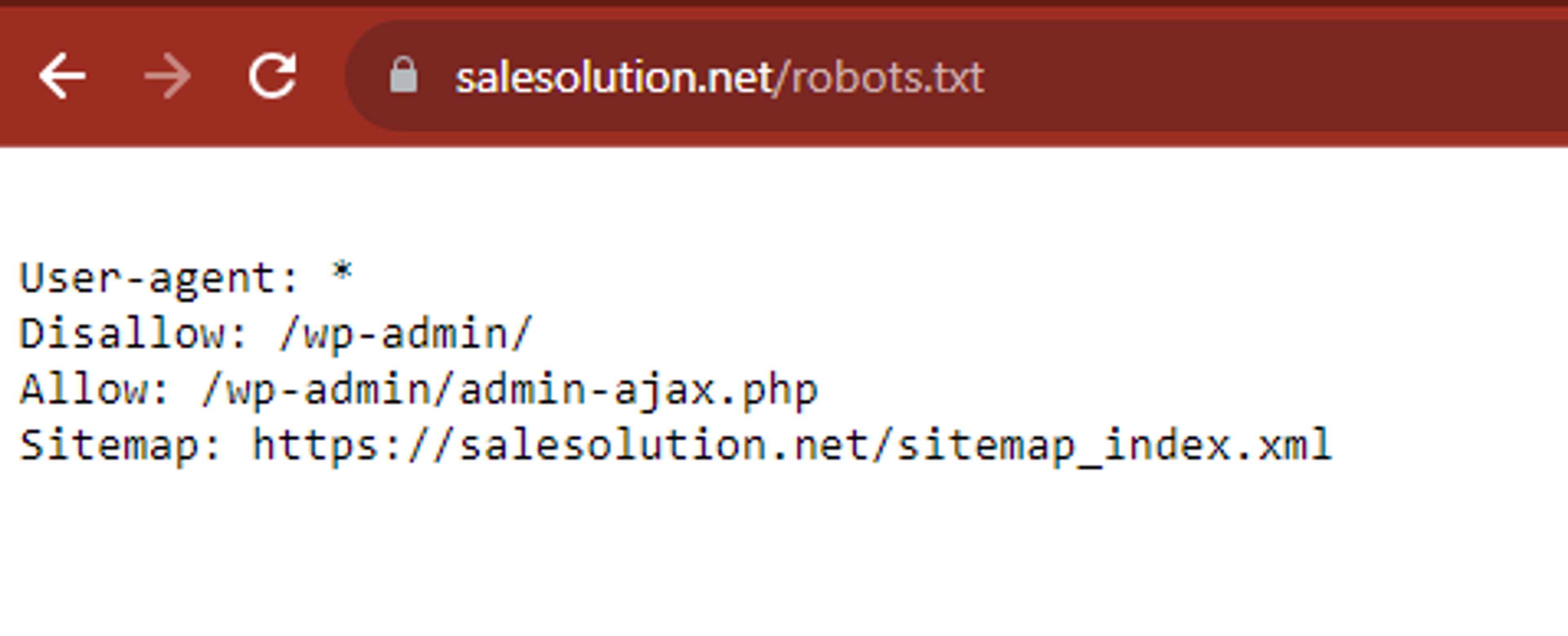 robots.txt example