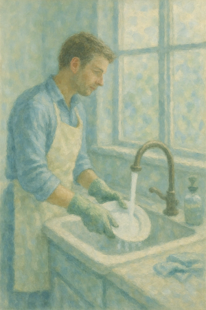 Sådan rengør du din køkkenvask