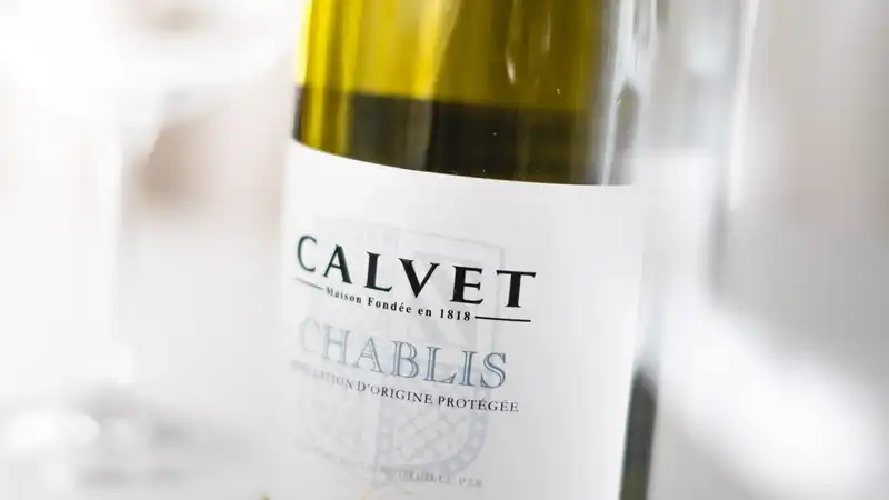 Anmeldelse af vine fra netto | Calvet Chablis, Bourgogne, 2019 | Gastrologik