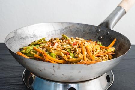 Simpel wok m. slangebønner 