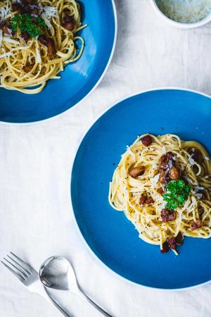 Klassisk spaghetti carbonara