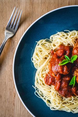 Spaghetti med kødboller