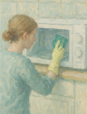 Hvordan gør jeg bedst min mikroovn min ren? | Kategori