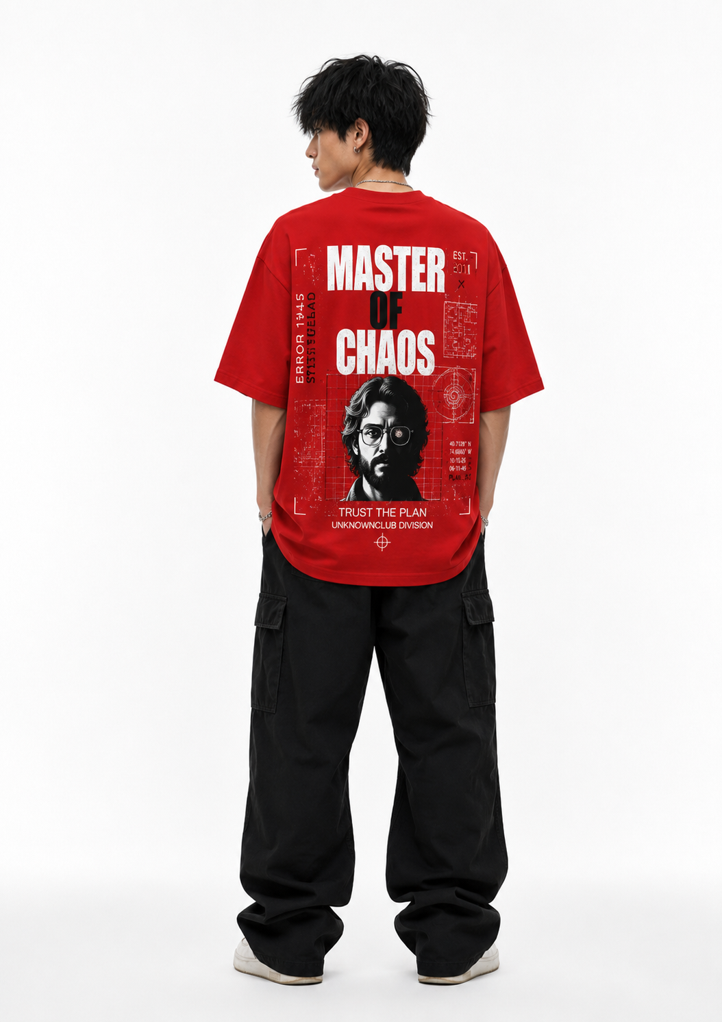 Master of Chaos Oversized T-Shirt alternate view