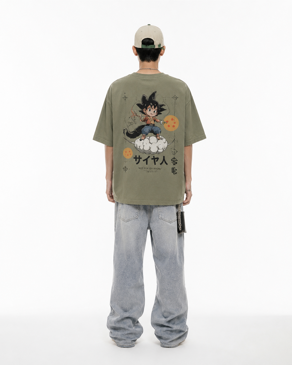 Saiyan Spirit Oversized Tee alternate view