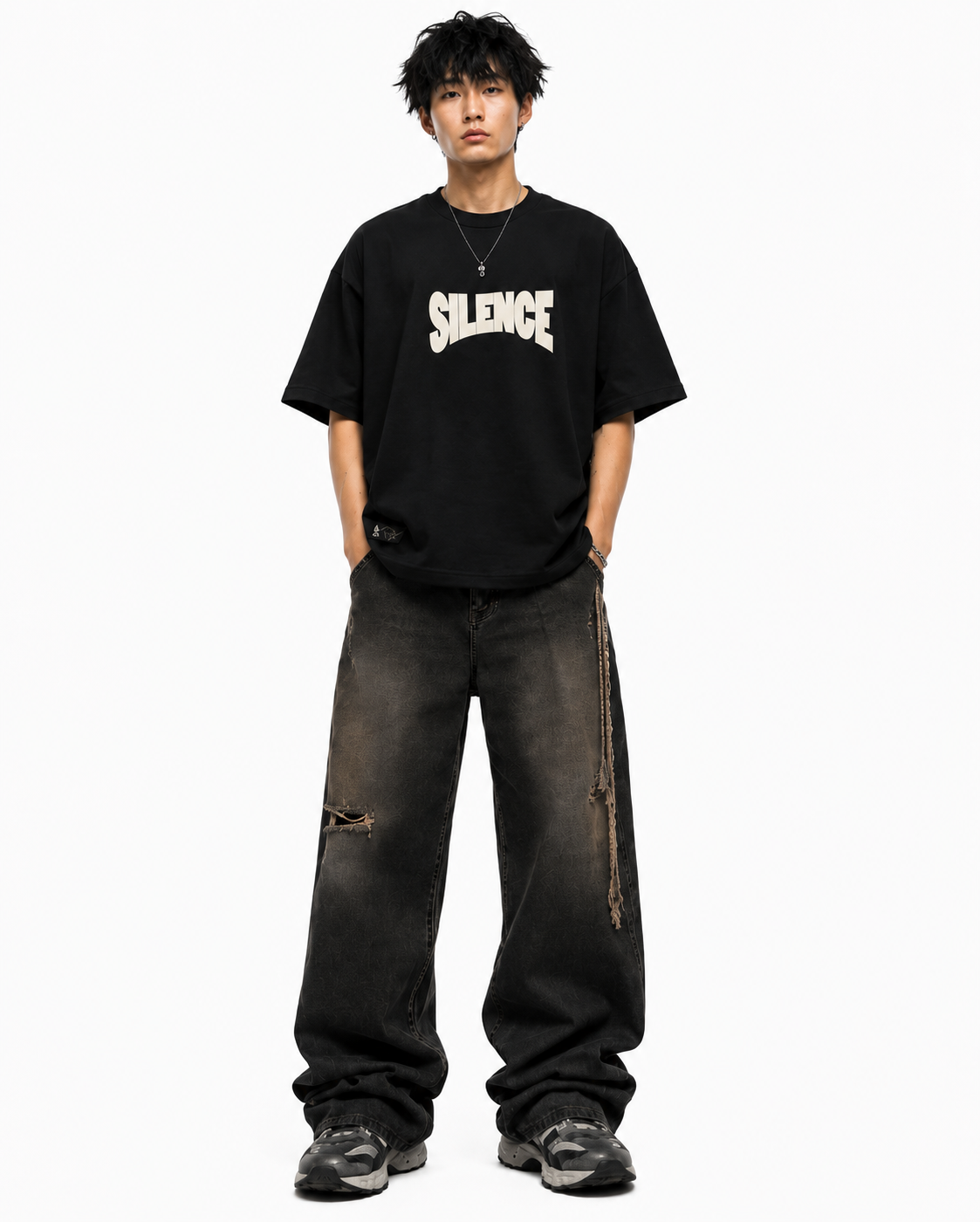 Silence – Self Reminder Oversized T-Shirt