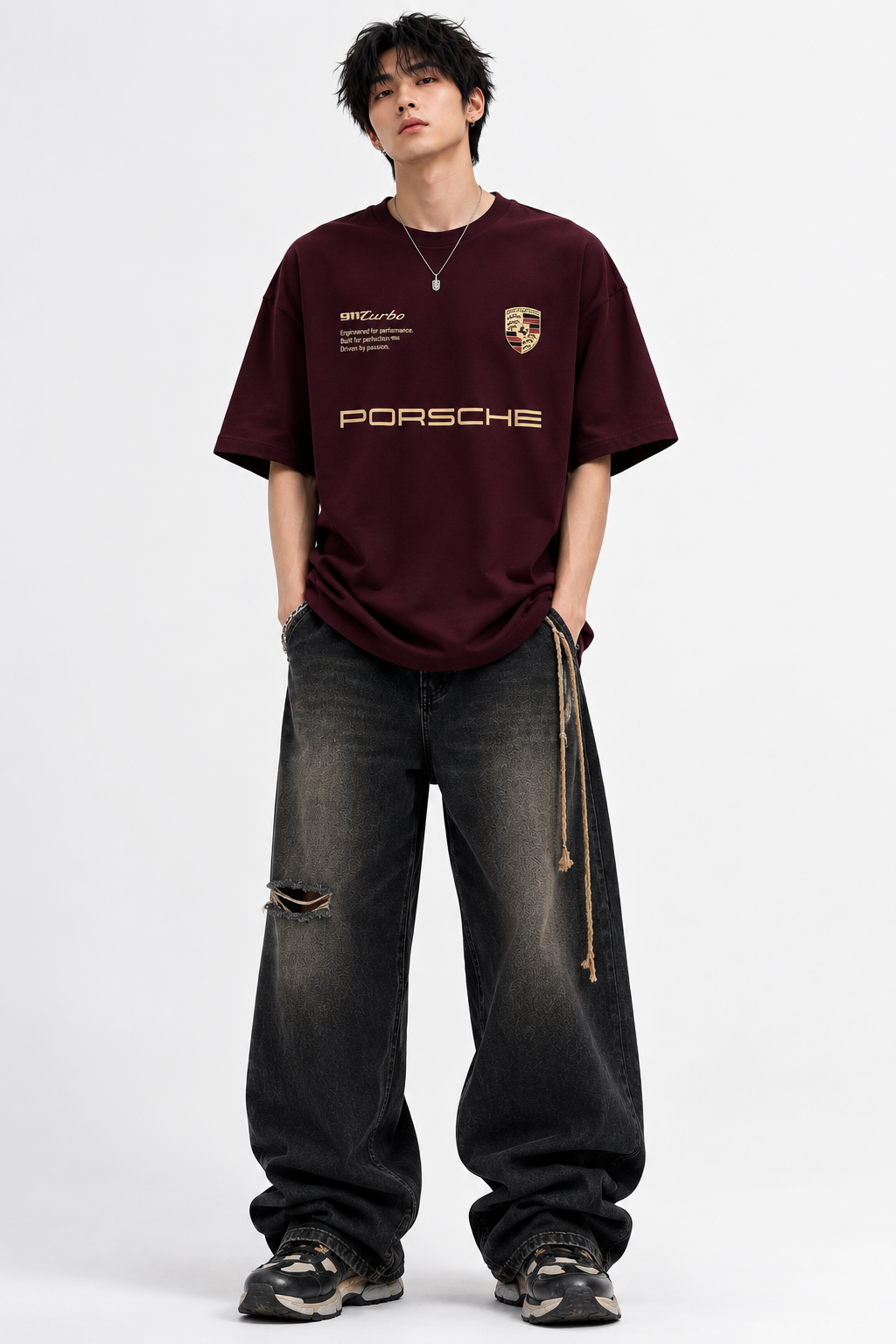 Porsche Motorsport Premium Oversized T-Shirt
