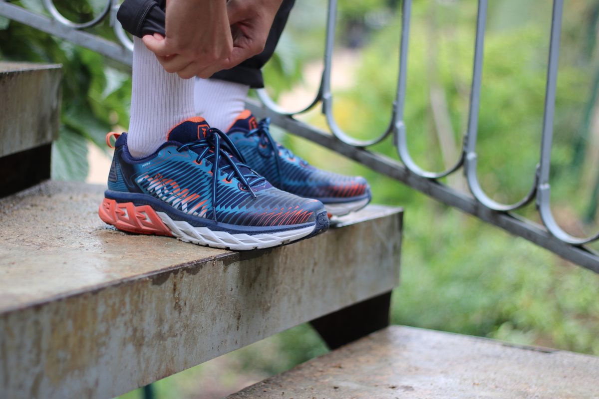 TEST RUNNING ROUTE CHEMIN HOKA ONE ONE ARAHI