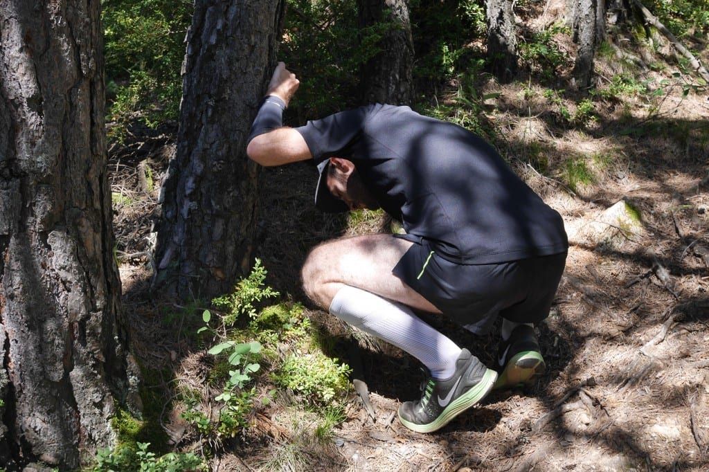 vomir courir