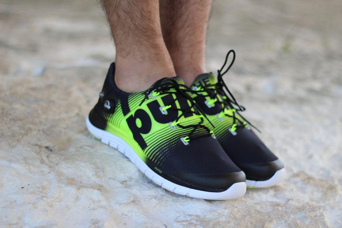 REEBOK ZPUMP FUSION BLACK/VOLT