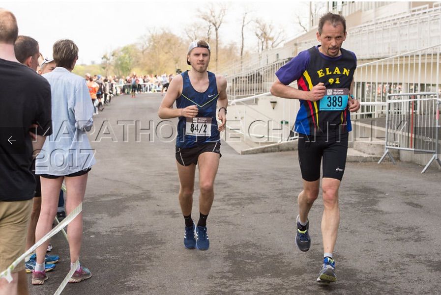 arrivée marathon de chantilly