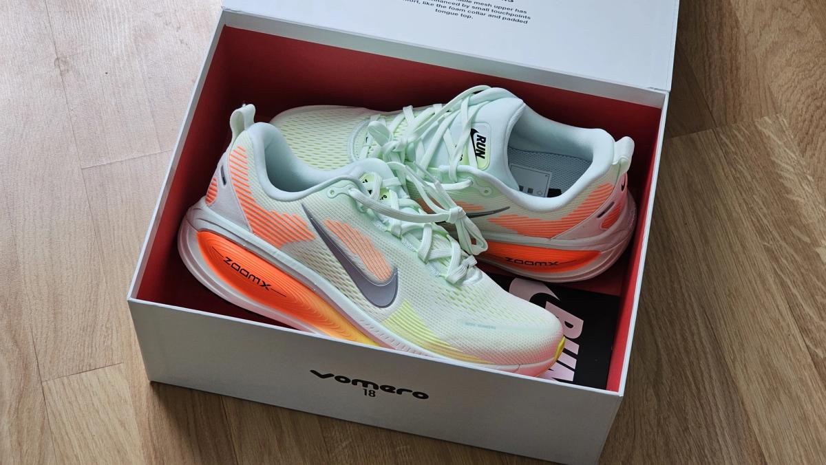 test Nike running vomero 18 matos