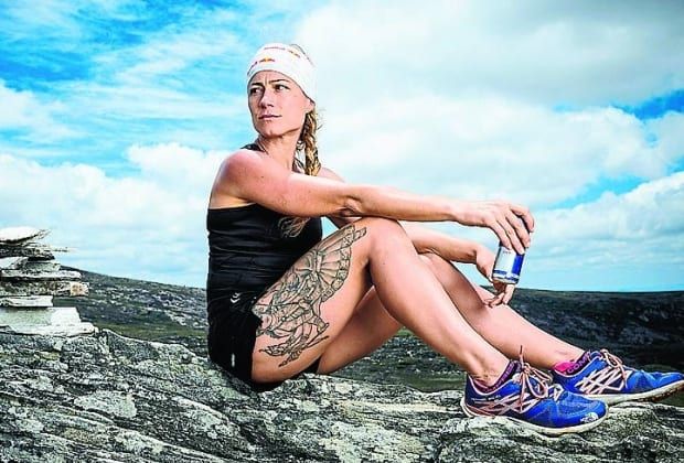 Fernanda Maciel et sa cuisse musclée.