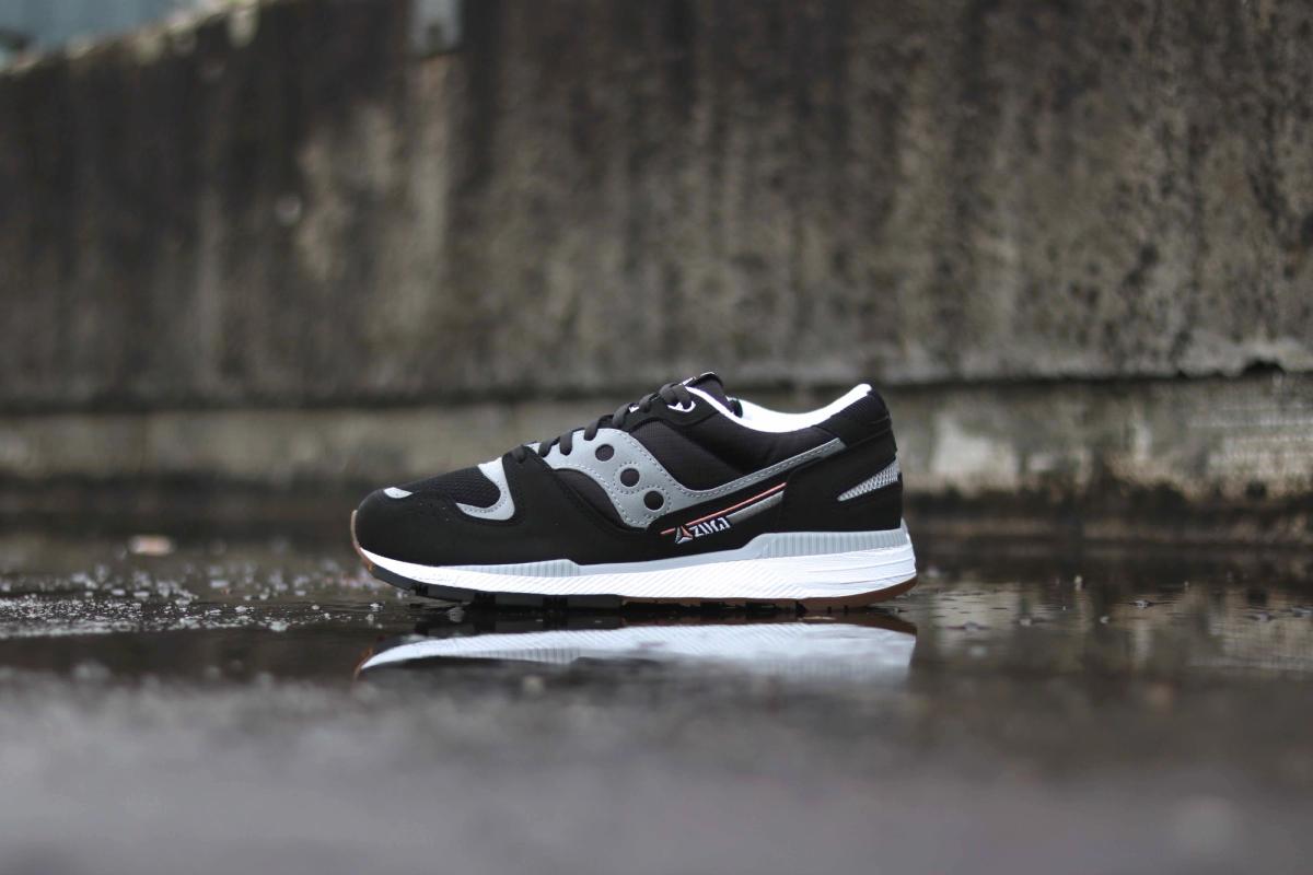 CONCOURS SAUCONY Kinvara 11 blackout black out azura