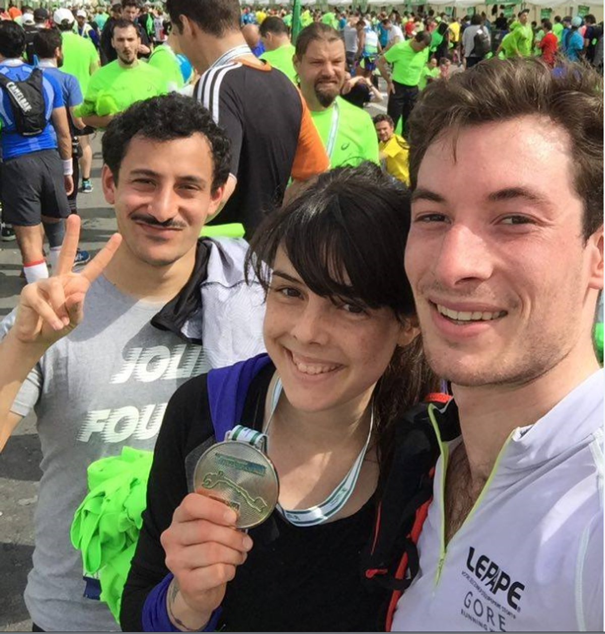 Marathon de Paris Finishers 1