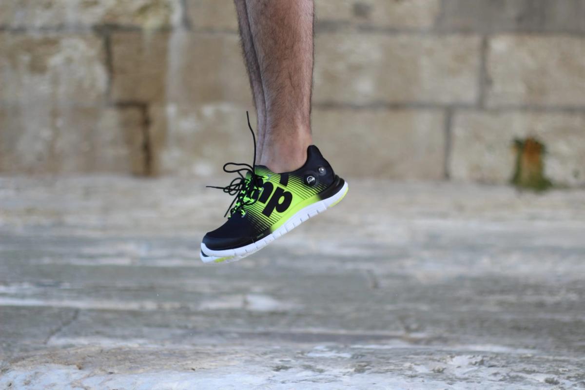 REEBOK ZPUMP FUSION BLACK/VOLT