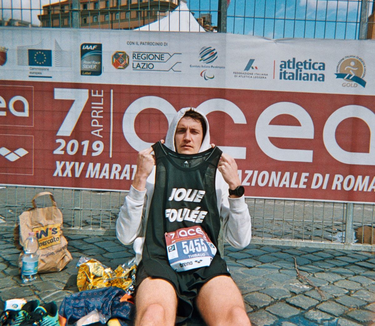 Marathon de rome jolie foulée