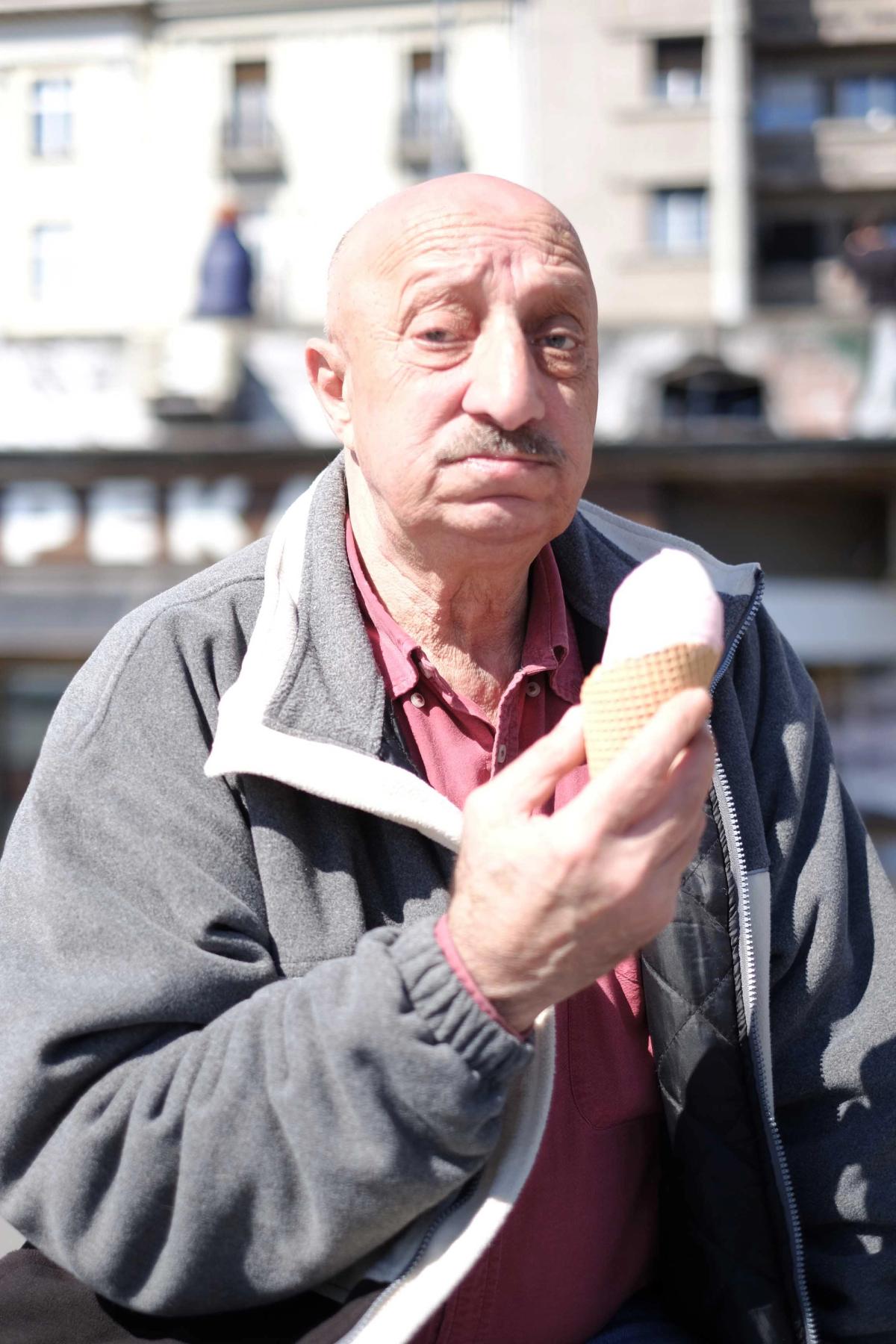 Papi glace (c) Guillaume Blot