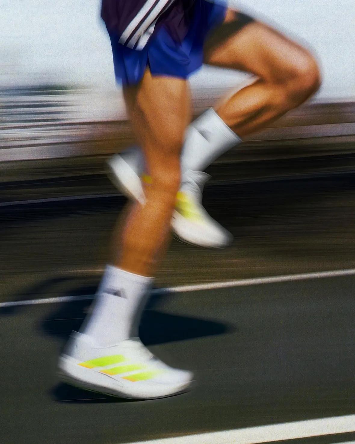 TUNE’s Unit 001 ADIZERO EVO SL WOVEN KH6547 Ftwwht/Syello/Cwhite