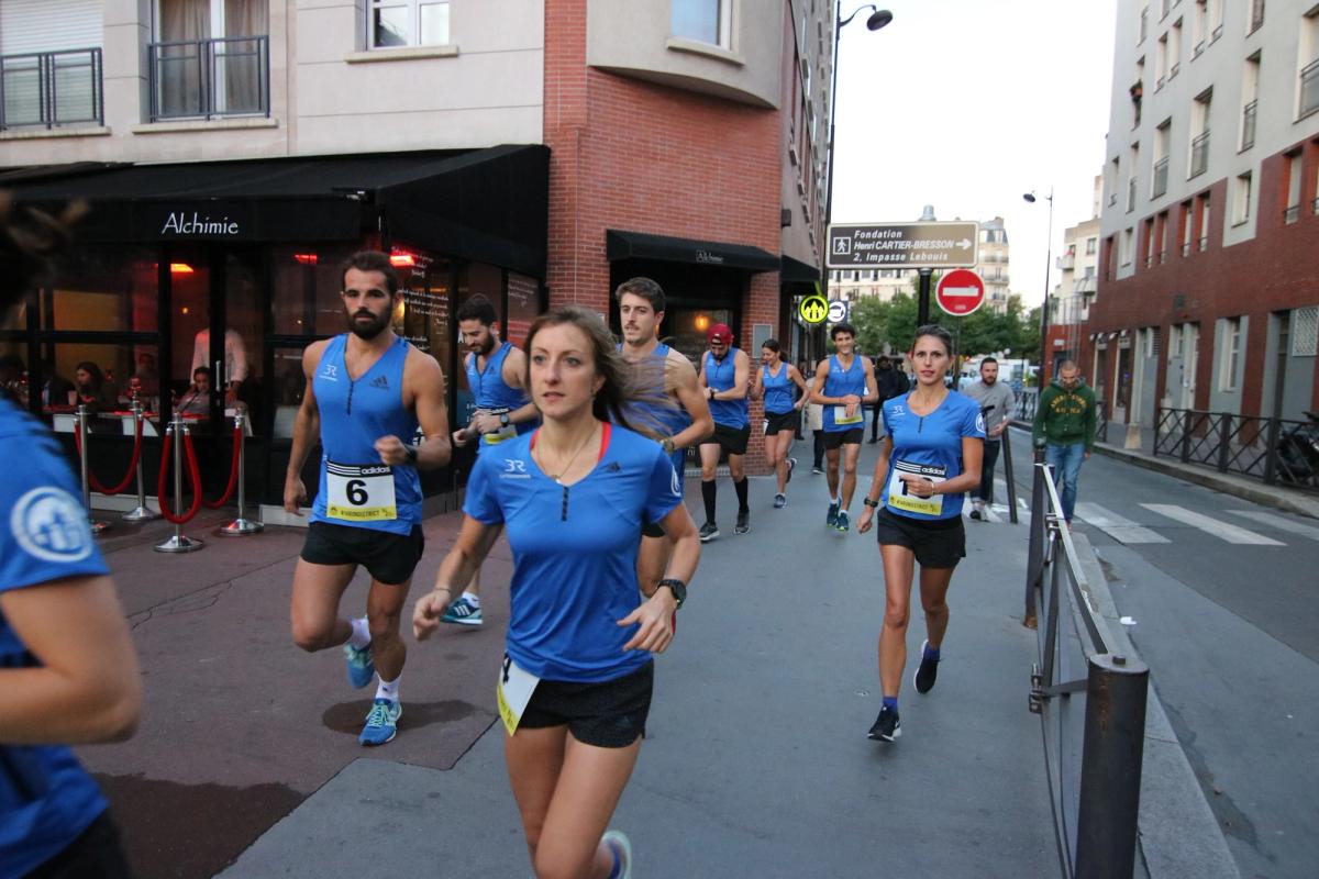 Les Barbès Runners au grand complet