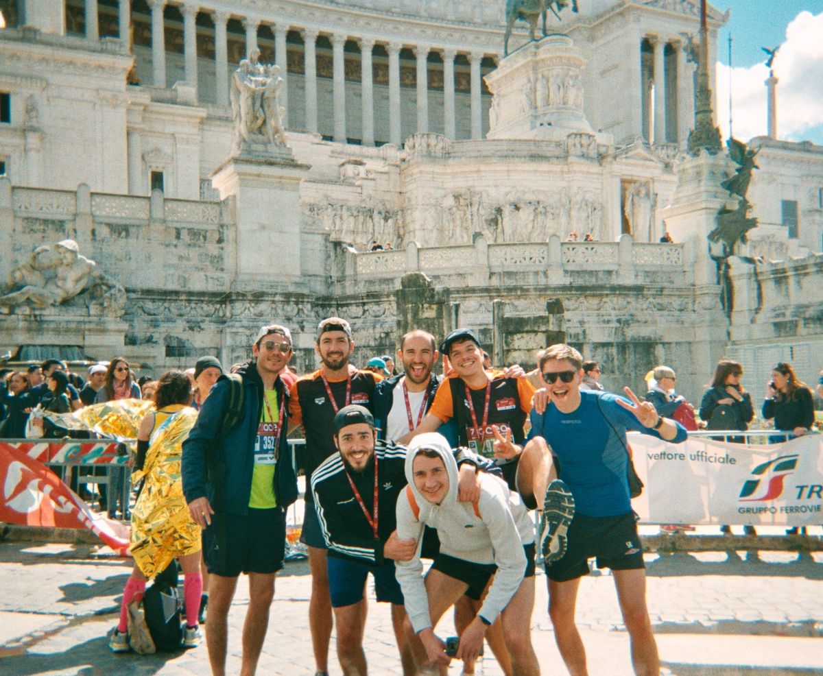 marathon de rome jolie foulée