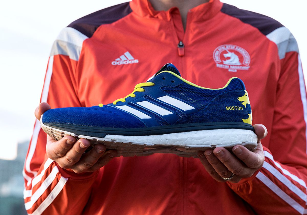 3 paires de running à pleurer à votre pote qui va taper le marathon de Boston. Adidas running adizero boston boost / Altra Running Escalante / Saucony Kinvara