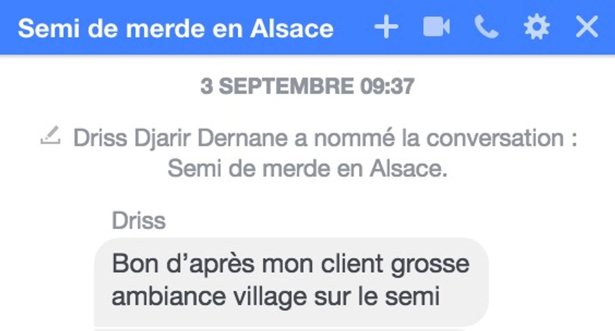 semi de merde