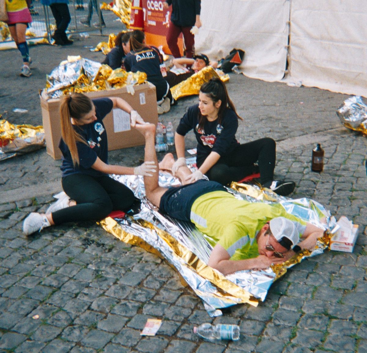 Marathon de rome jolie foulée