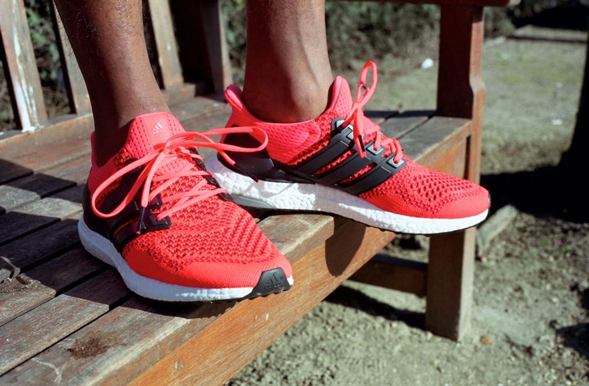 Adidas Ultra boost solar red