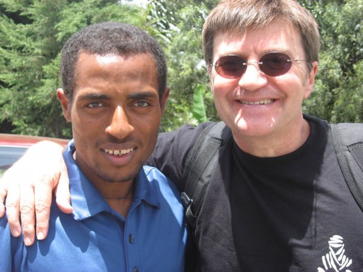 patrick montel et un fan