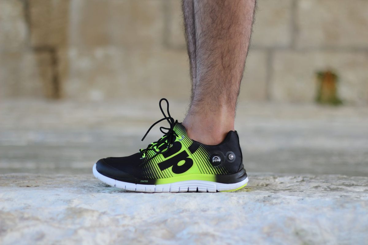 REEBOK ZPUMP FUSION BLACK/VOLT