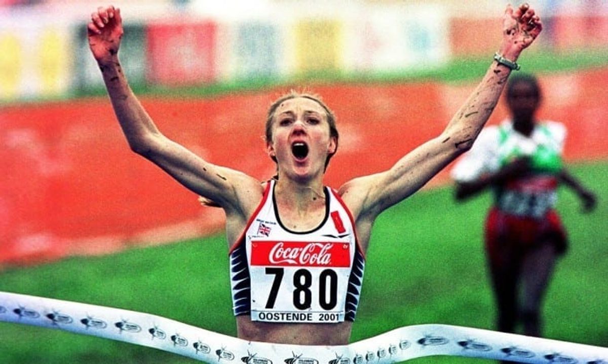 Paula Radcliffe 2001 Ostnd