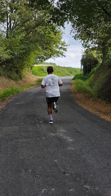 RUNNING FOR PIZZA