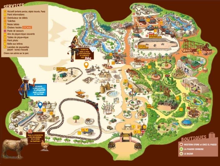 Les foulées de la mer de sable 2015 parc plan