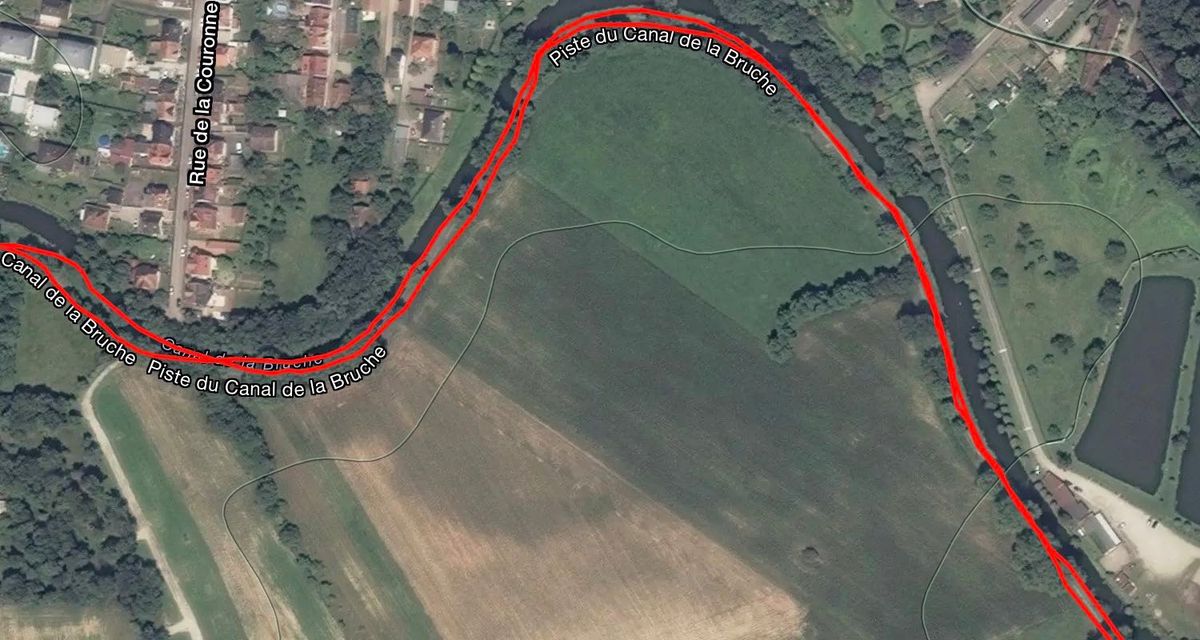 TRACE GPS GARMIN CAMPAGNE STRAVA