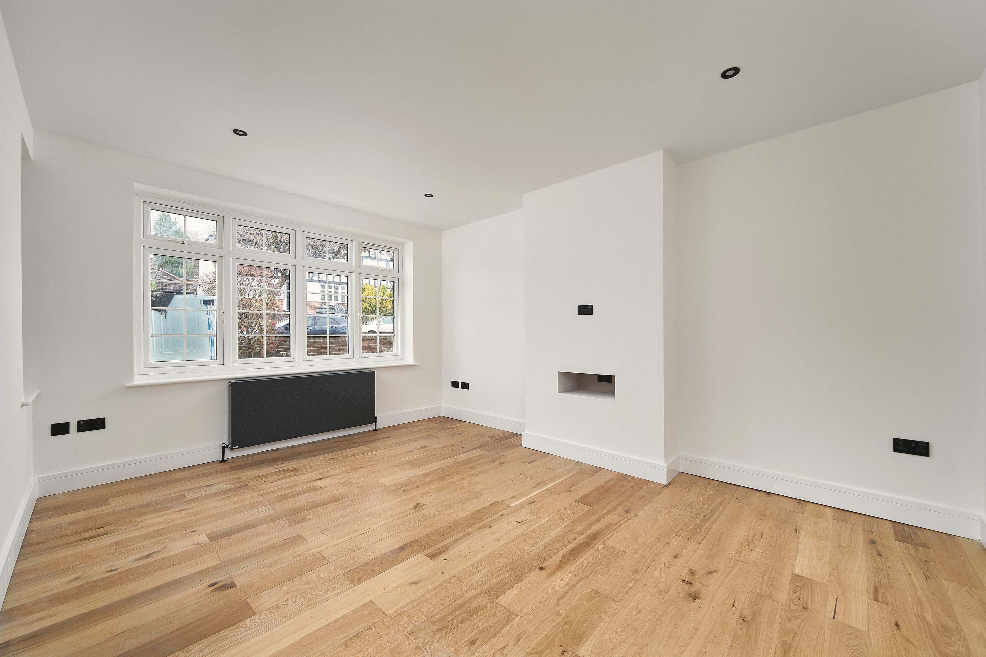 Front room after the work