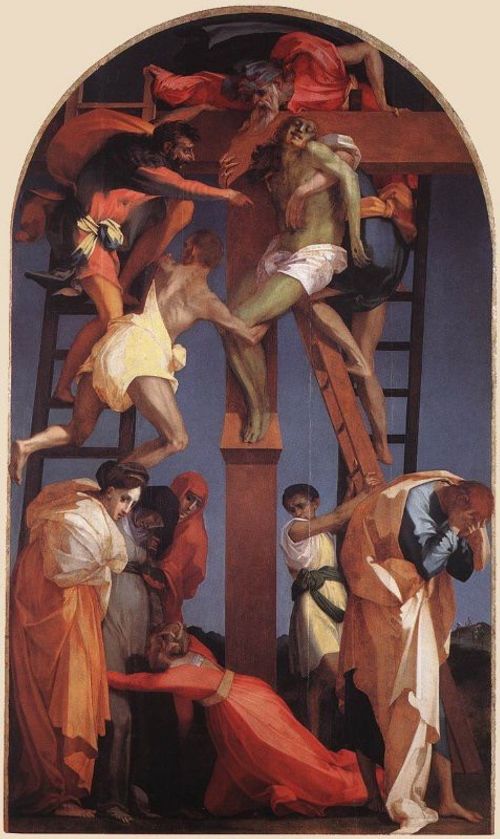 Deposizione di Volterra di Rosso Fiorentino. 1521 AD